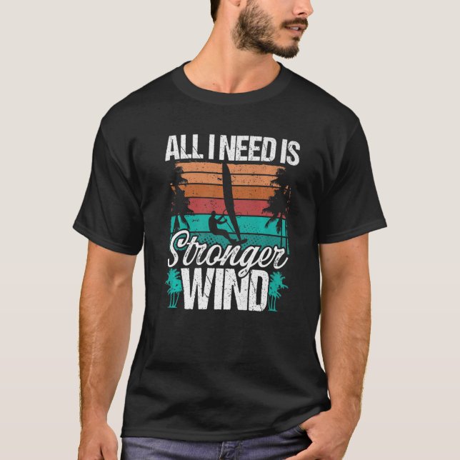 Camiseta Conselho de navegação Tudo que eu preciso é de ven (Frente)