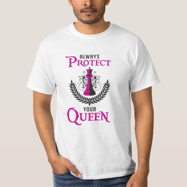 Camiseta Conselho de Xadrez Conselho de Xadrez da Rainha do (Frente)