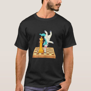 Camiseta Conselho de Xadrez do Unicórn Kess King Chess Pla