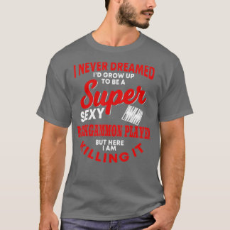 Camiseta Conselho do Jogador de Backgamão legal