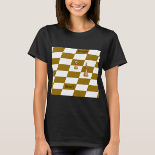Camiseta Conselho do Jogador de Xadrez para Torneio