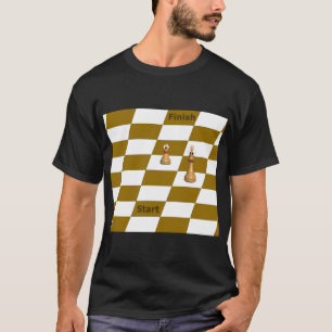 Camiseta Conselho do Jogador de Xadrez para Torneio