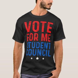Camiseta Conselho Estudantil Vote Por Mim 