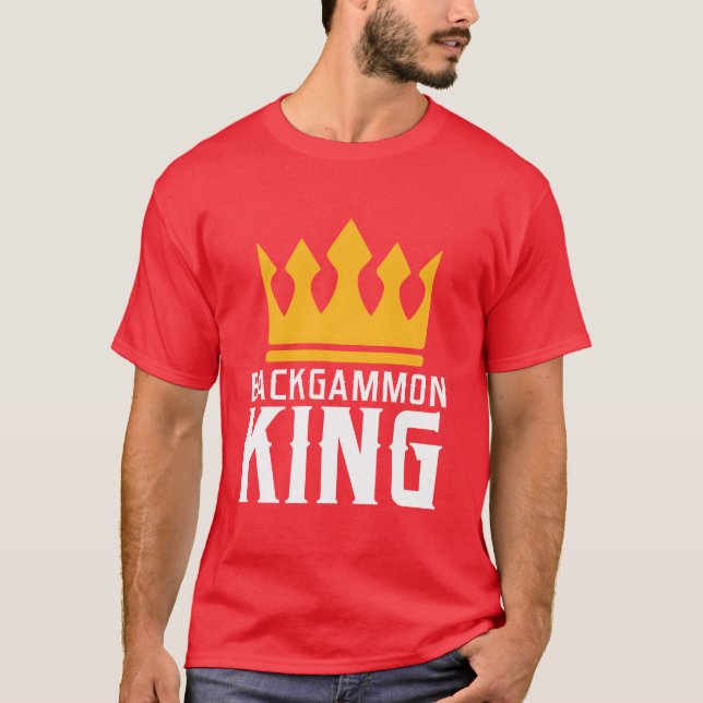 Camiseta conselho gamão retro de xadrez (Frente)