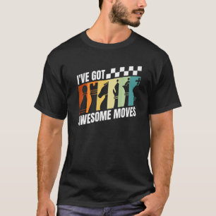 Camiseta Conselho Game Checkmate Jogador de Xadrez Avô Che