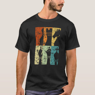 Camiseta Conselho Game Checkmate Jogador de Xadrez Reitor d