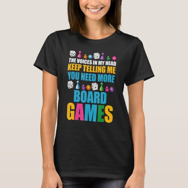 Camiseta Conselho Game Night You Need More Conselho Games (Frente)