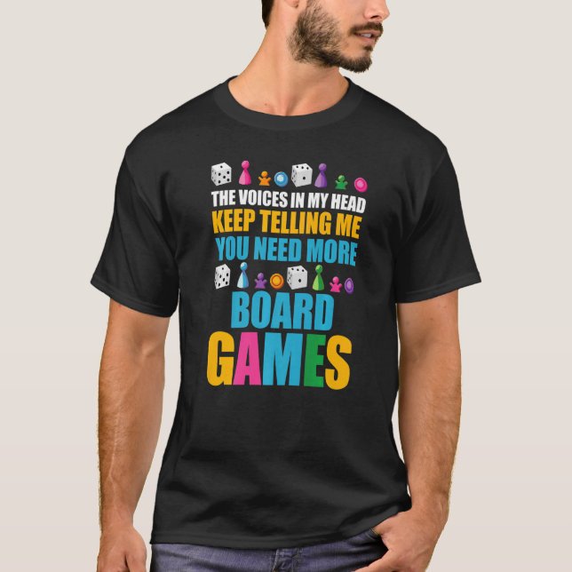Camiseta Conselho Game Night You Need More Conselho Games (Frente)