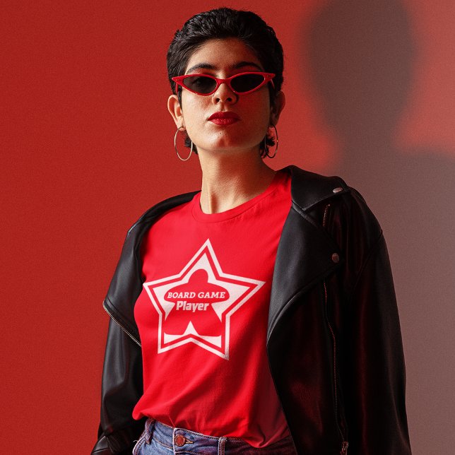 Camiseta Conselho Game Player White Frame Womts Shirt (Criador carregado)