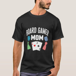 Camiseta Conselho Gamer Mãe Tabletop Conselho Games Dia de 