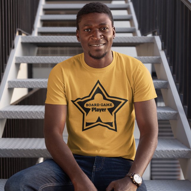 Camiseta Conselho Jogador de Jogos Jogador Preto Coluna Cam (Criador carregado)