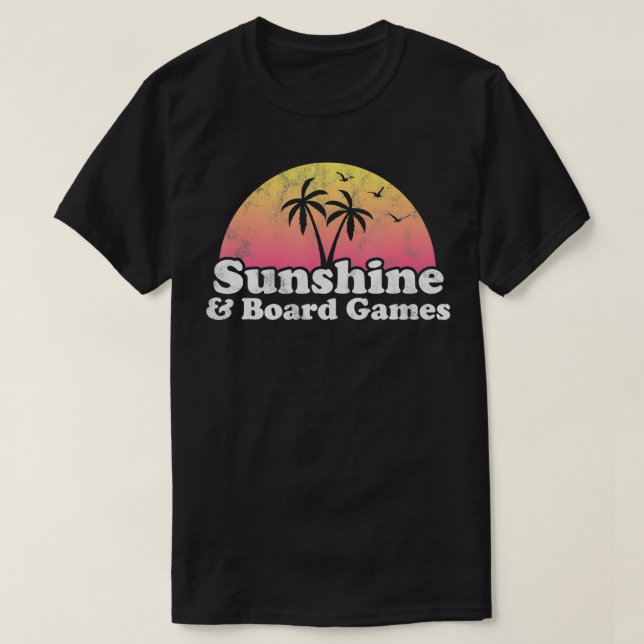 Camiseta Conselho Jogo Presente Sunshine e Jogos Conselhos (Frente do Design)