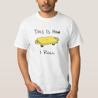Camiseta Conselho patinete "This is How I Roll" (É assim qu