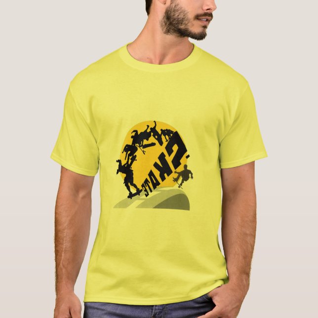 Camiseta conselho skate T-Shirt (Frente)