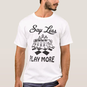 Camiseta Conselho Xadrez do Jogador de Xadrez Conselho Pres