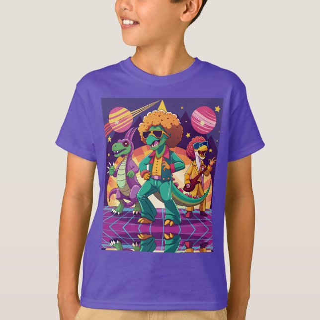Camiseta Conselhos de espuma do dinossaur Disco Dig (Frente)