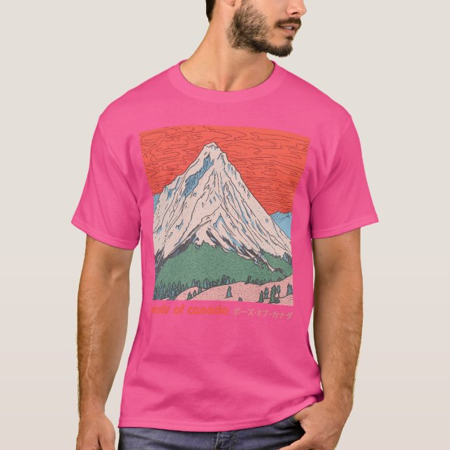 Camiseta Conselhos Do Design Trabalho de arte Do Canadá (Frente)
