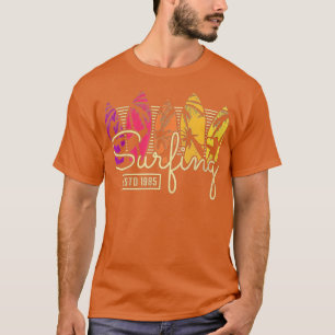 Camiseta Conselhos para Surfs Vintage, Surfing estd 1985