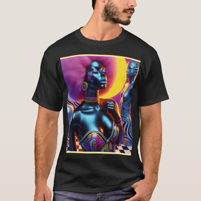 Camiseta Consensual Sentry Ken Gage Fantasy Vaporwave (Frente)