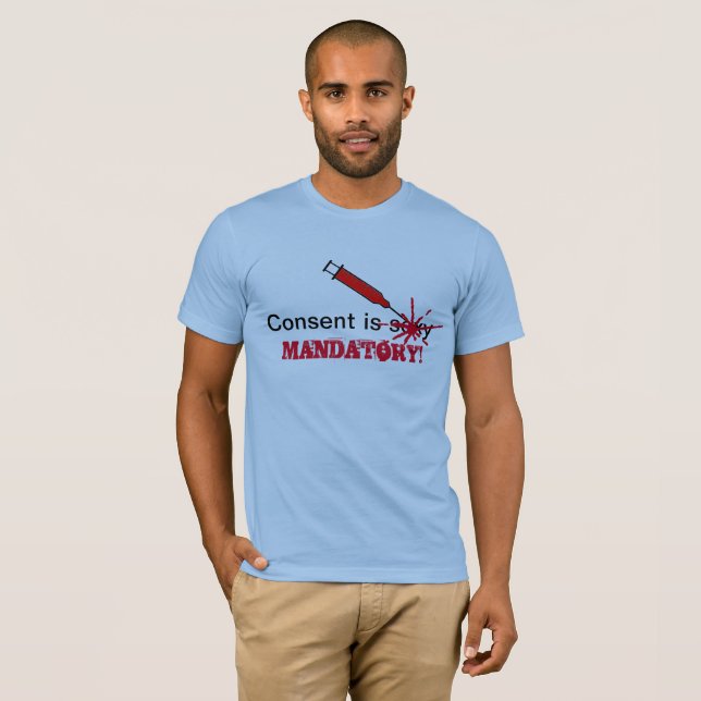Camiseta Consent is Mandatory  (Frente Completa)