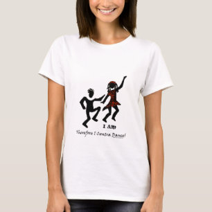Camiseta Conseqüentemente mim contra a dança