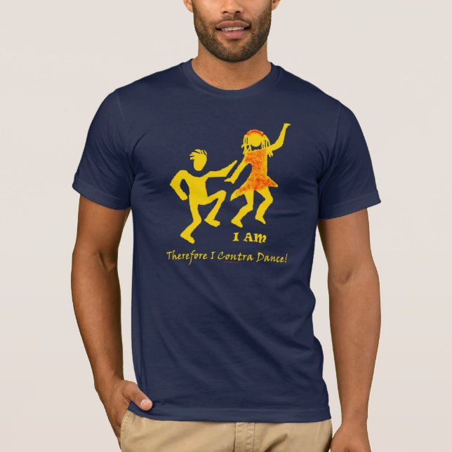 Camiseta Conseqüentemente mim contra a dança (Frente)