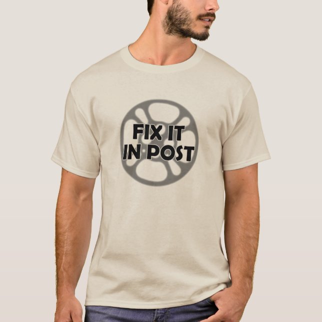 Camiseta "Conserte na Pós" VFX (Frente)
