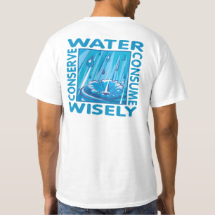 Camiseta Conservação de água
