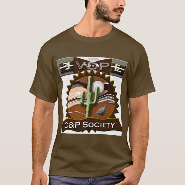 Camiseta Conservação do de Paz da casa de campo & sociedade (Frente)
