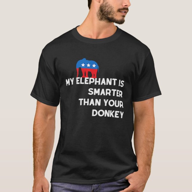 Camiseta Conservador Anti-Liberal EUA (Frente)