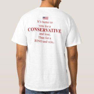 Camiseta Conservador do voto!
