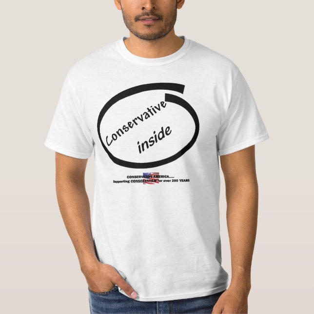 CAMISETA CONSERVADOR PARA DENTRO (Frente)