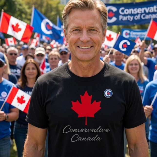 Camiseta Conservadora Canadá (Criador carregado)