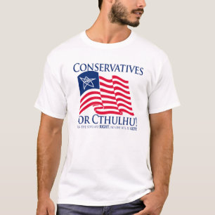 Camiseta Conservadores para Cthulhu!