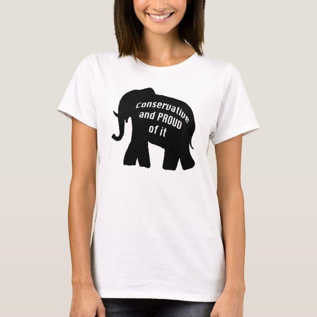Camiseta Conservative Republican (Frente)