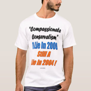 Camiseta Conservativism compassivo?