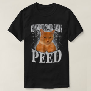 Camiseta Considere O Seu Memória Gato De Bobo De Calça Enca