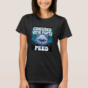 Camiseta Considere Seu Calção Descascado Gato Maluco Engraç