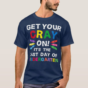 Camiseta Consiga Seu Crayon Feliz Dia Passado Do Jardim De