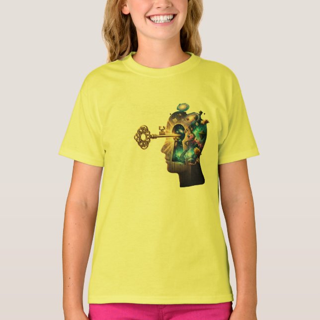 Camiseta Consistência desbloqueia a mente (Frente)