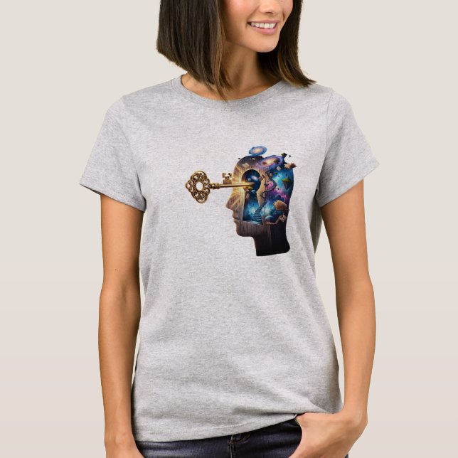 Camiseta Consistência desbloqueia a mente (Frente)