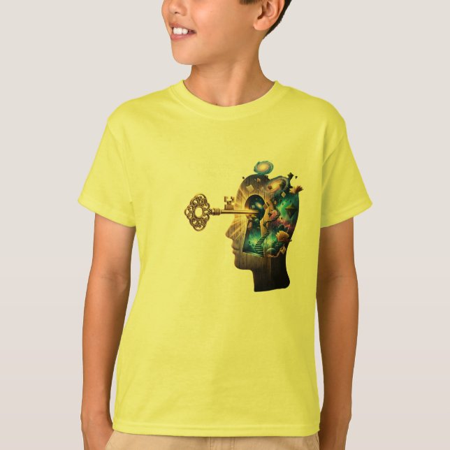 Camiseta Consistência desbloqueia a mente (Frente)