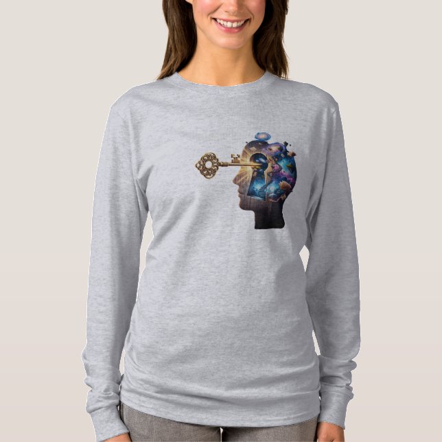 Camiseta Consistência Desbloqueia a Mente (Frente)