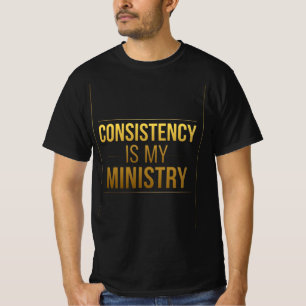 Camiseta Consistência é Meu Ministério – Fitness Cristão De