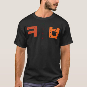 Camiseta Consoante coreana de Hangul Cuba