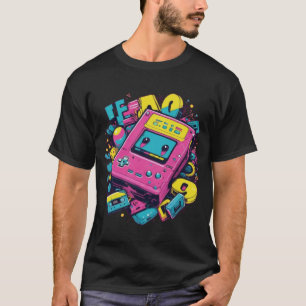 Camiseta Consola de Jogo Retro 90s   Jogos Vintage