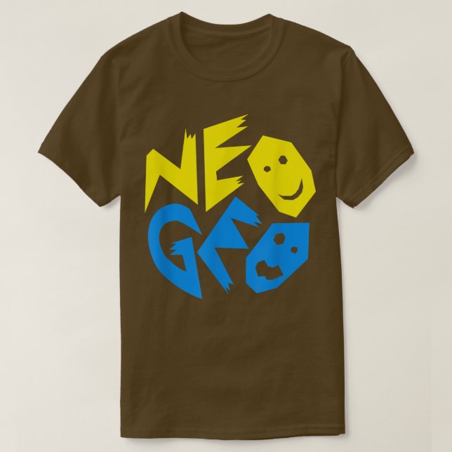 Camiseta Consola de jogos NEO GEO - Arcade de Vídeo Retroat (Frente do Design)