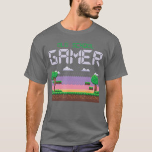 Camiseta Consola de Vídeo Games Geek Gamer Retro Antiga Esc