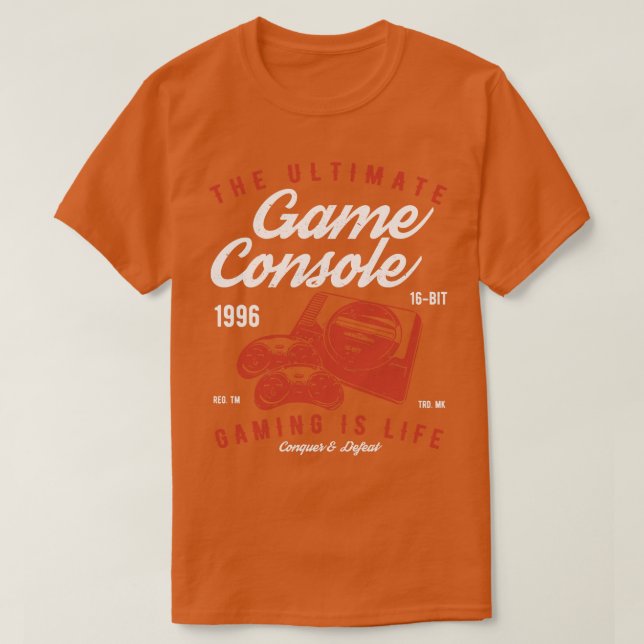 Camiseta Console de jogo (Frente do Design)