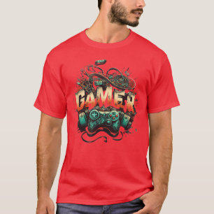 Camiseta Console de jogo de vídeo game presente amigos